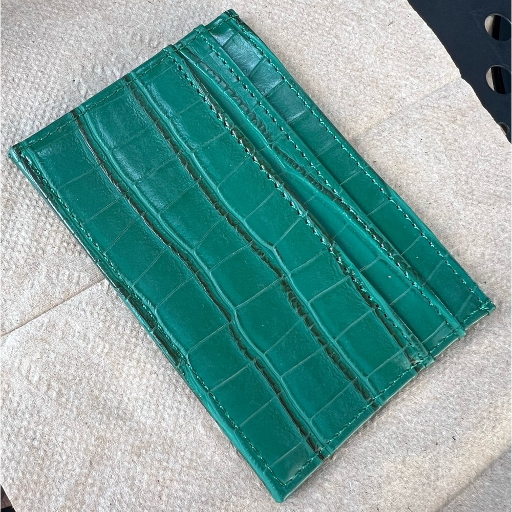 NWOT - Saffiano PU leather Card Holder Slim